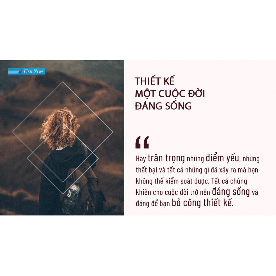 Sách-Thiết kế một cuộc đời đáng sống - First News