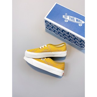 【Giá đặc biệt】Giày nam nữ vải bố lá cọ bốn màu Vans Vault OG Authentic LX 19SS