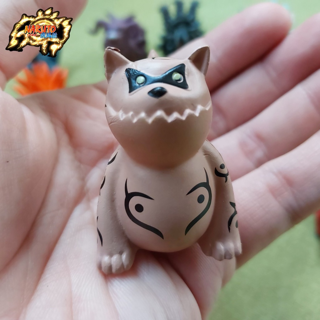 Mô hình Naruto Nhất vĩ Li Mao Ichibi Shukaku 1 trong Cửu vĩ thú hoạt hình nhẫn giả Na Ru To 1524 1