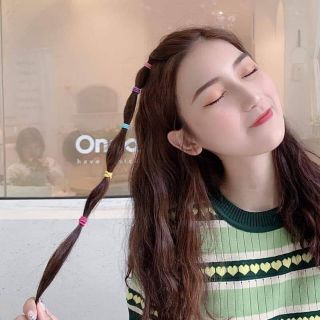 Set 100 dây cột tóc