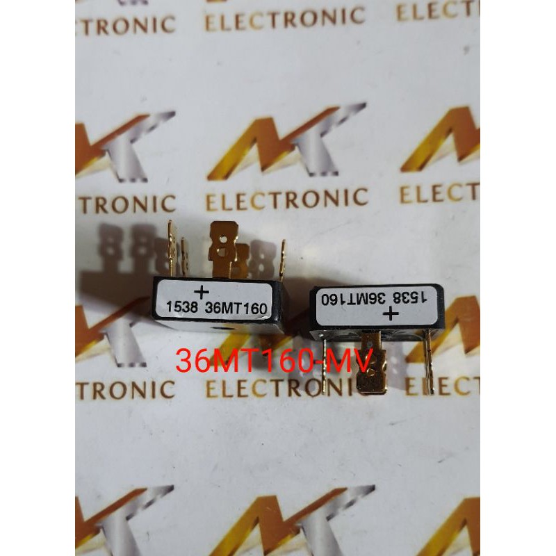 DIODE cầu 3 pha 36MT160 36A 1600V chân mạ vàng