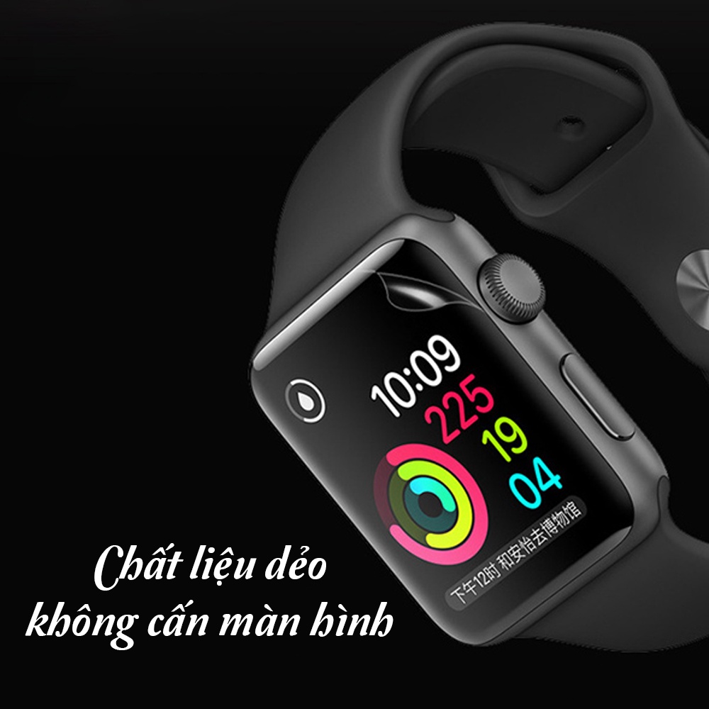 Miếng Dán Dẻo PPF Màn Hình Dành Cho Apple Watch Series 38mm/40mm/42mm/44mm