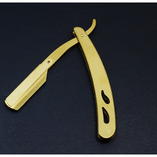 Dao cạo râu kim loại cổ điển