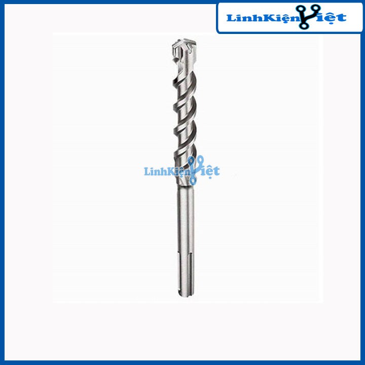Bộ 4 mũi khoan bê tông đuôi gài BOSCH đường kính 6,8,10,12mm Loại Dài 16Cm Chất Lượng Cao