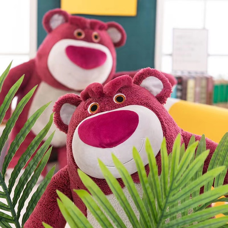 Thú Nhồi Bông Hình Gấu Dâu Tây Đứng