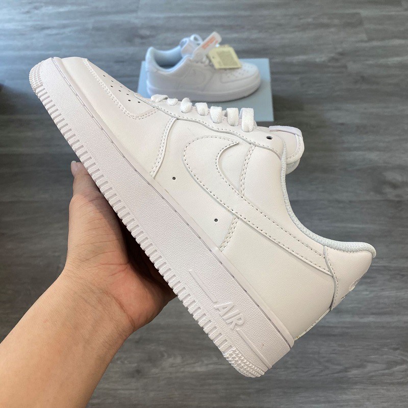 Giày Air force 1 cao cấp 💝FREESHIP💝 Giầy sneaker thể thao af1 nam nữ full trắng kèm hộp bill, tag