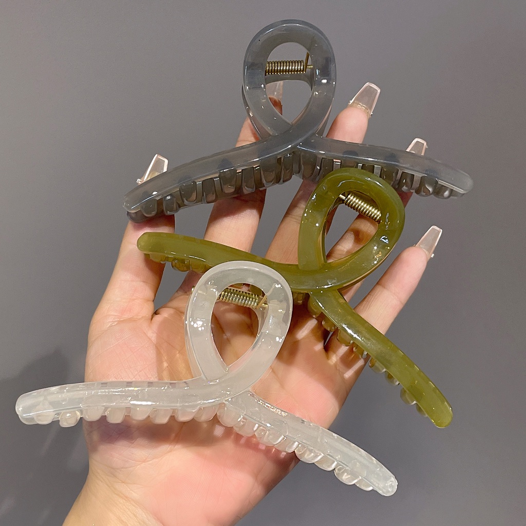 IF ME Kẹp Tóc Hình Vuông Nhiều Màu Sắc Thanh Lịch Dành Cho Nữ