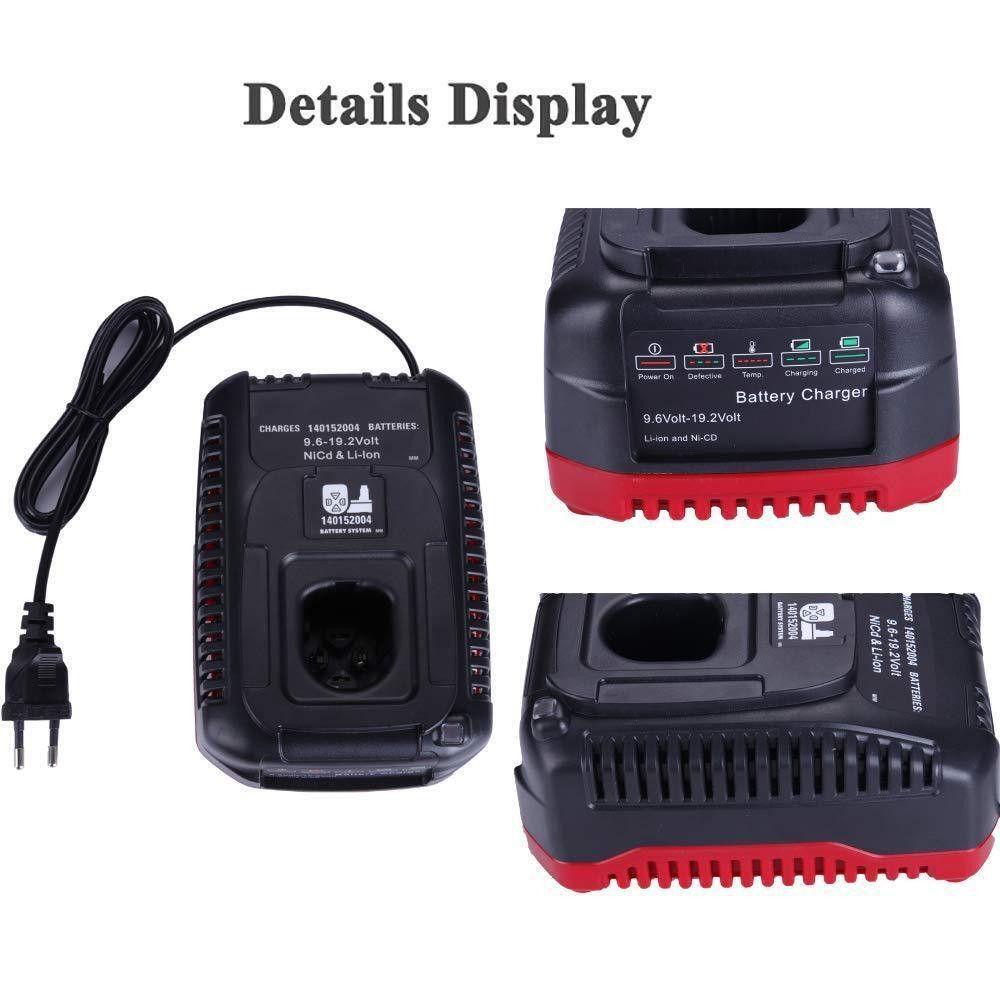 MYRONGVN Dây Cáp Sạc Pin Lithium Carftsman C3 9.6V 19.2V 2A Chuyên Dụng