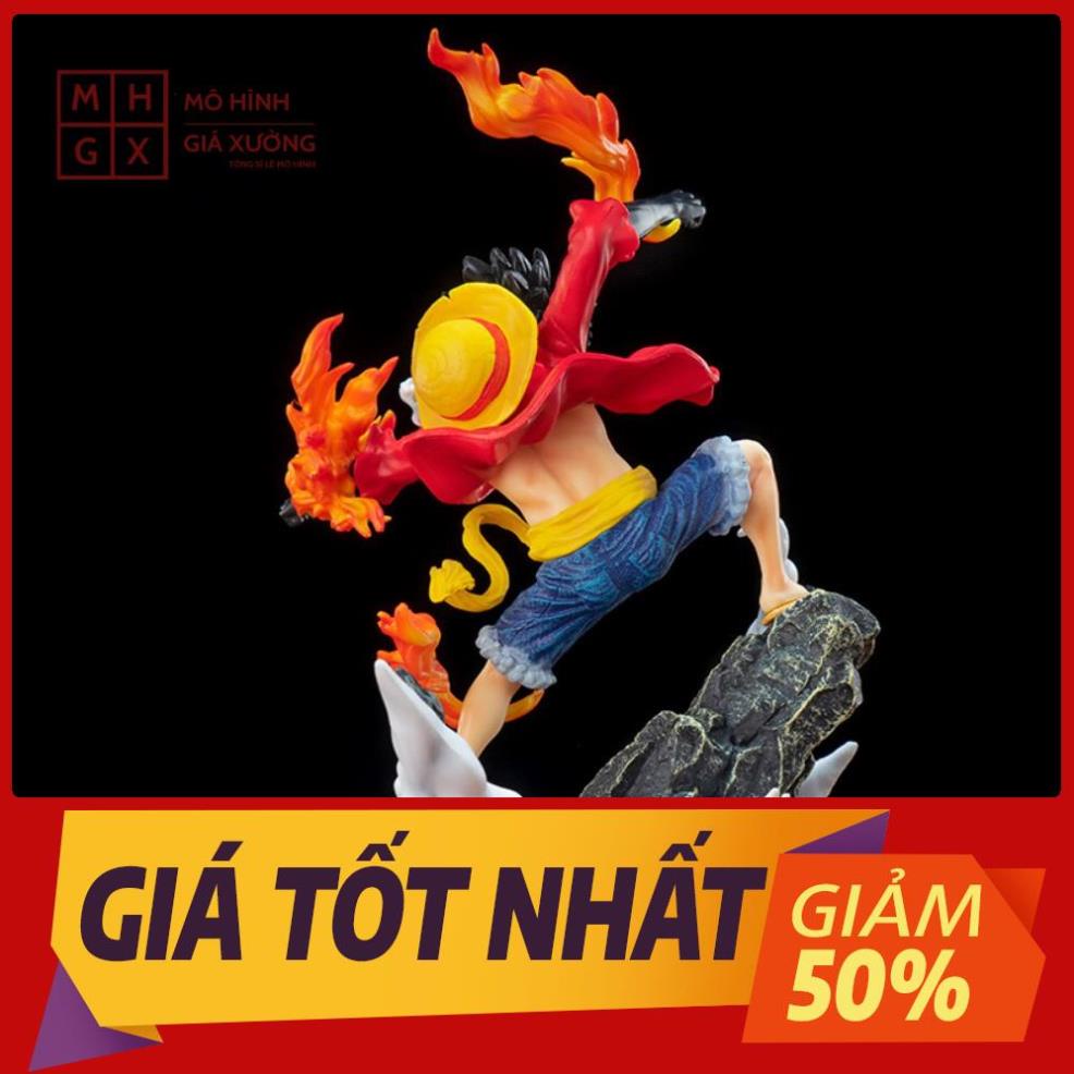 Mô hình Luffy mũ rơm GK One Piece gear 2 haki Cao 18 cm - Figure Tượng  Monkey D.Luffy Vua Hải Tặc