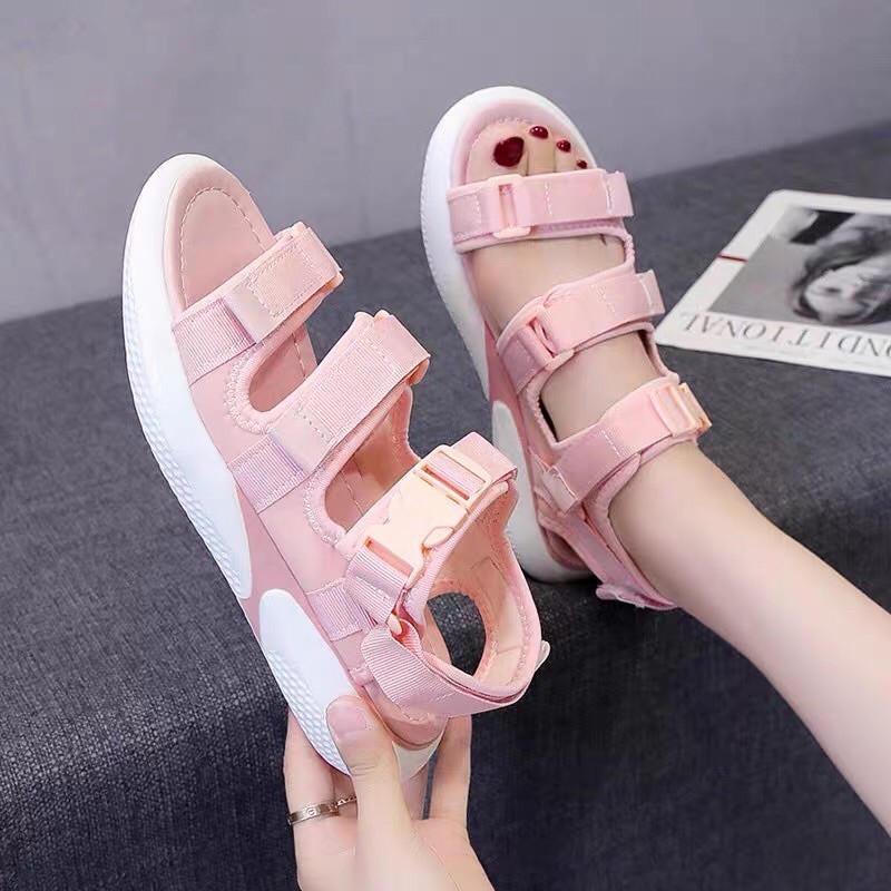 Sandal Nữ Hàn Quốc ❤️FREESHIP❤️ Sandal Nữ Hàn Quốc 3 Quai Siêu Hot