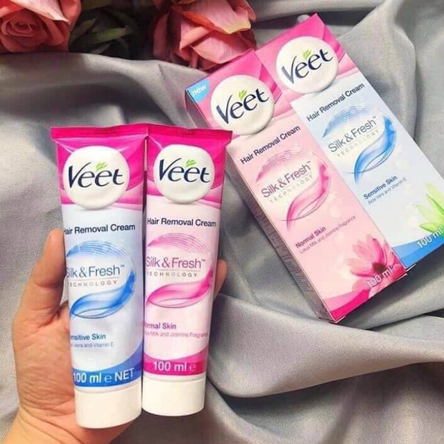 Kem Tẩy Lông Chân Tay Veet 100ml