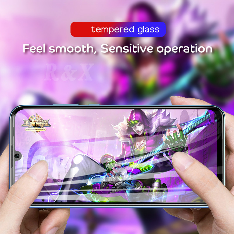 Kính cường lực HD cho Xiaomi Redmi 9 9a 9c Note 9s 9 Pro Note 8 7 Pro 8t 9t Pro Note 10 Lite K30 K20 F2 Pro 9h