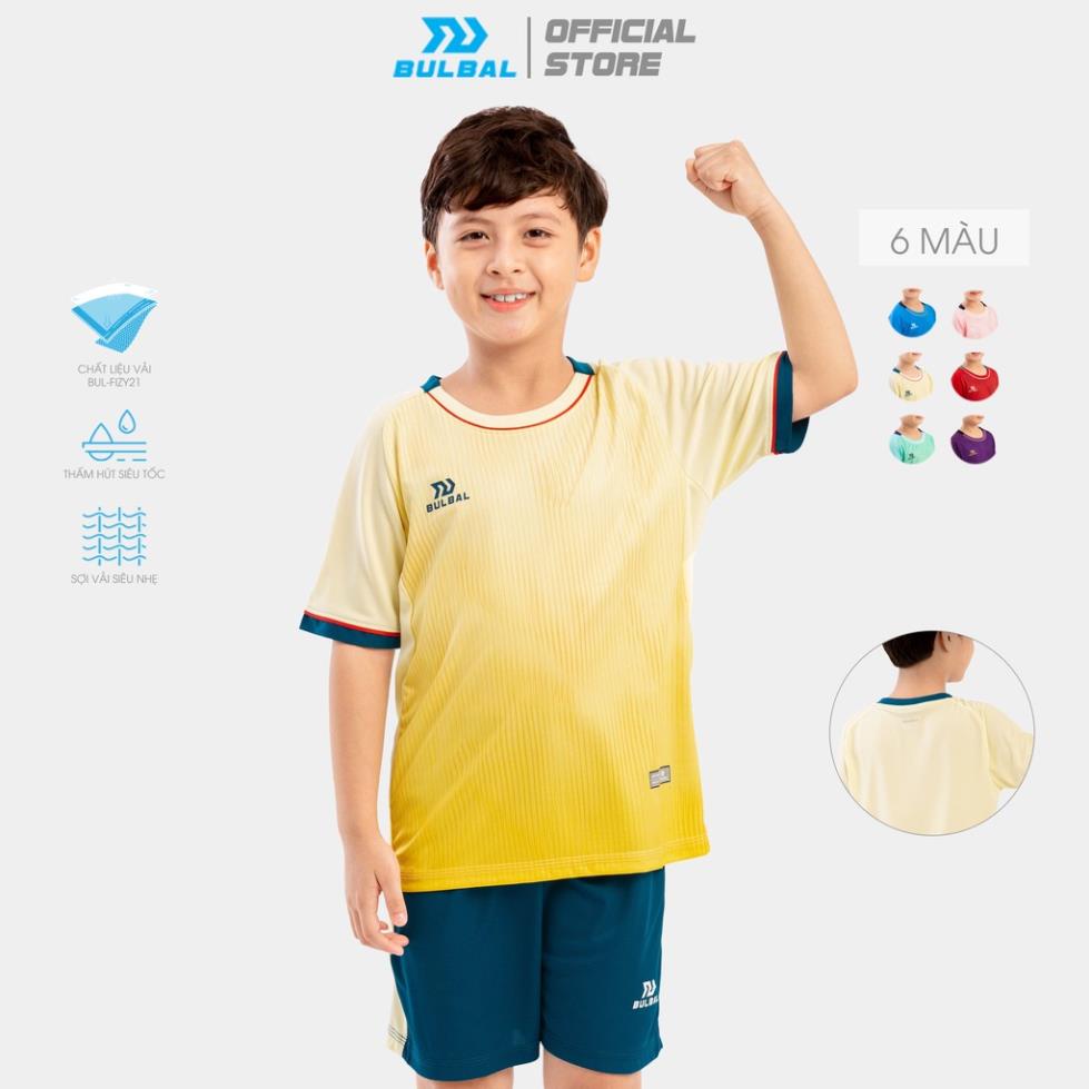 Bộ Quần Áo Bóng Đá Trẻ Em Bulbal Sonic 2 Cao Cấp Áo Đá Bóng Chất Vải Caro Bul-fizy 21 Thoáng Mát Hoạ Tiết Bắt Mắt 6 Màu