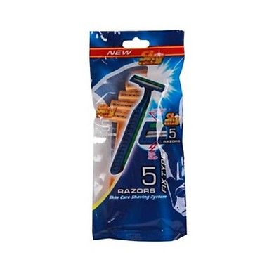 Dao cạo râu, Set 5 dao cạo râu siêu tiết kiệm
