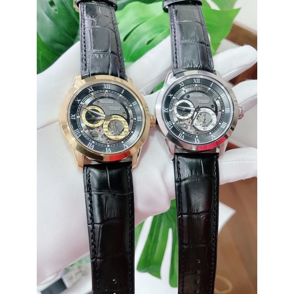 Đồng hồ dây da bulova máy nhật size 42 kinh mo cong máy cơ