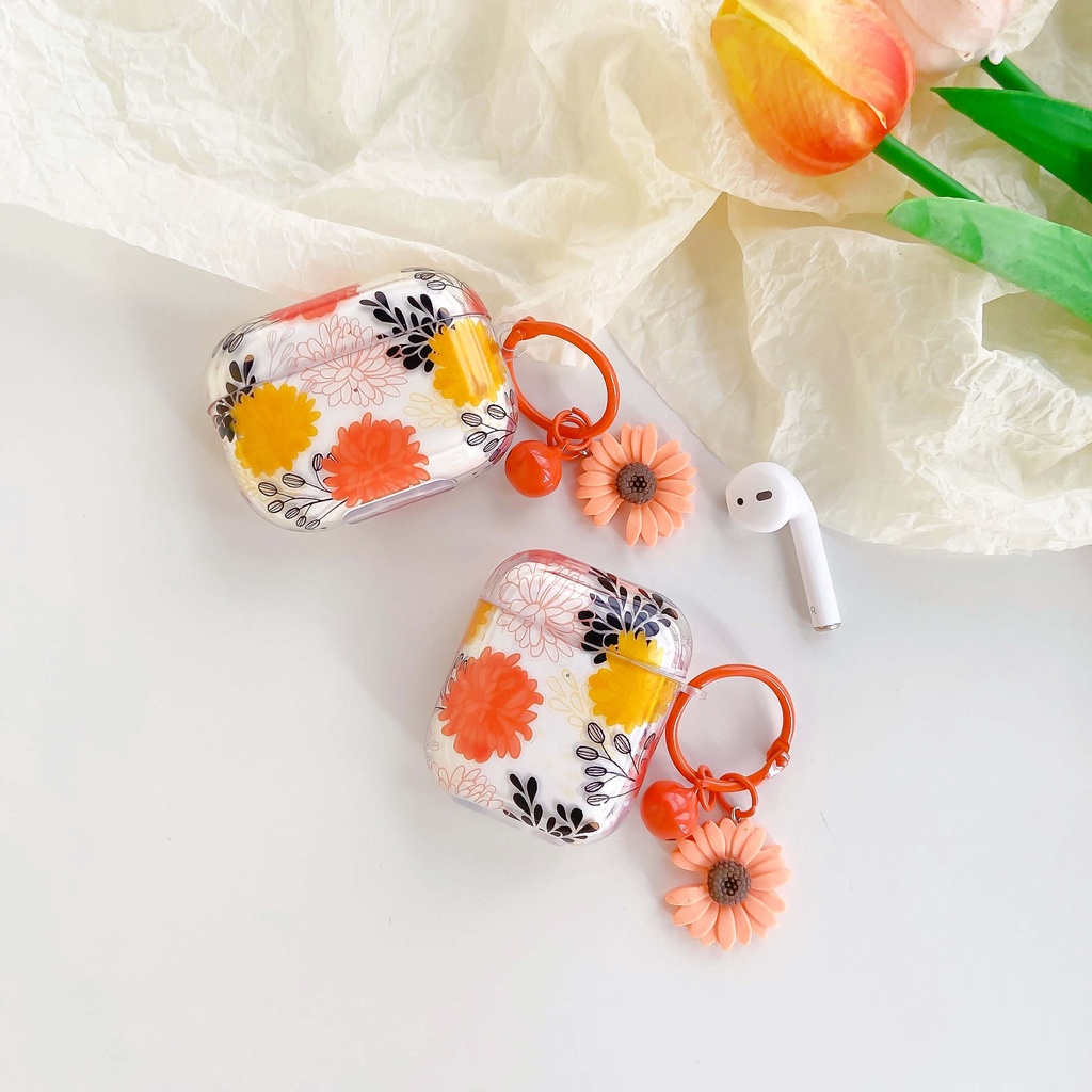 Vỏ Bảo Vệ Hộp Đựng Tai Nghe AirPods3 / AirPods2gen / 3 / 2021 Bằng Da Pu Cao Cấp Ốp