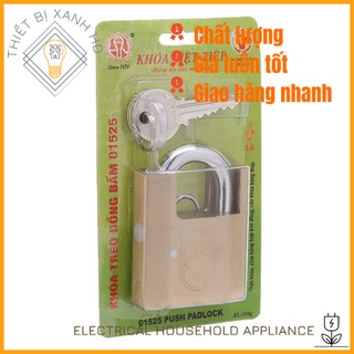 Khóa treo đồng bấm chống cắt Việt Tiệp 01525