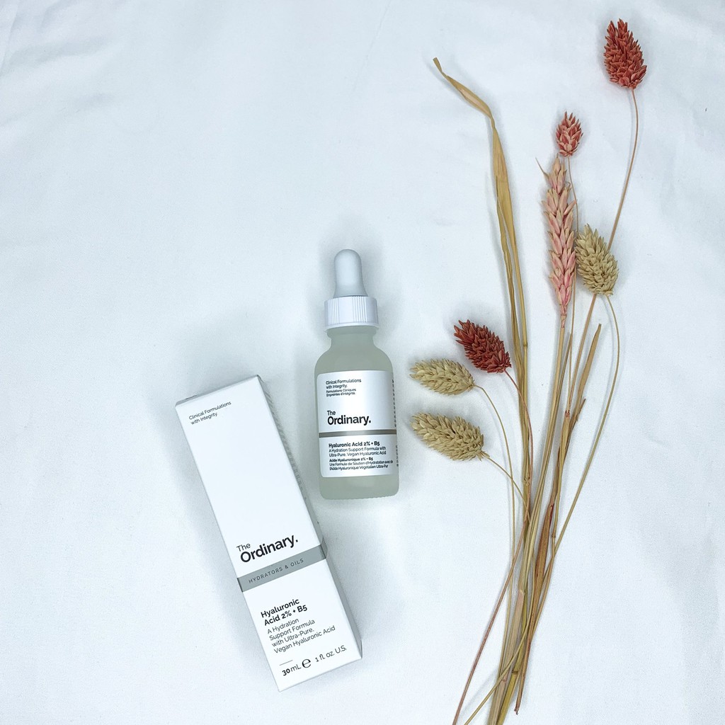  (Hàng Auth, có bill ) Serum cấp nước The Ordinary Hyaluronic Acid 2% + B5 30ml