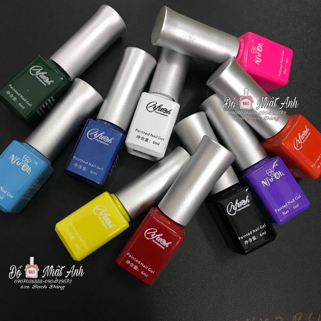 Sơn cọ nét gel Nfu-oh 8ml