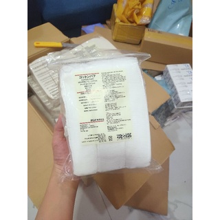 BÔNG TẨY TRANg MUJI NHẬT (Hàng air đủ bill)