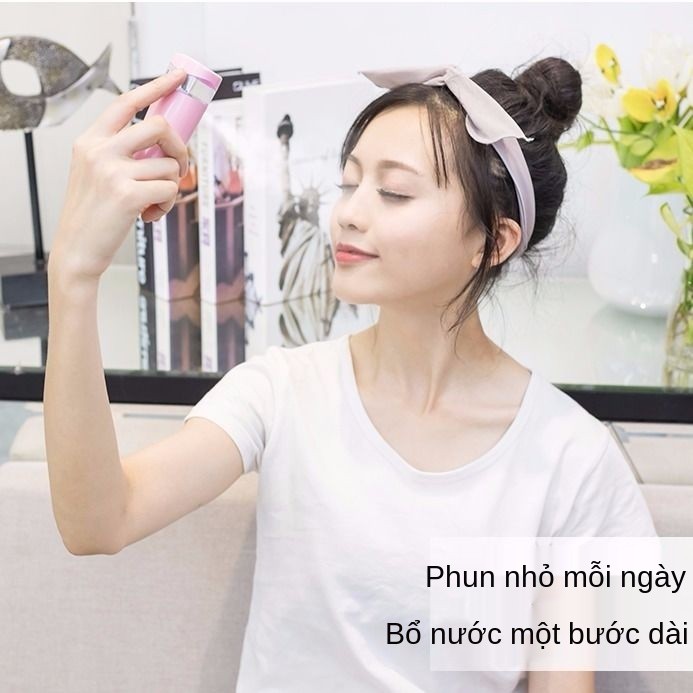 Kem dưỡng ẩm chính hãng Xinlin Nano Moisturizer Beauty Apparatus Nữ sinh viên có thể sạc lại Máy xịt lạnh mini dễ t