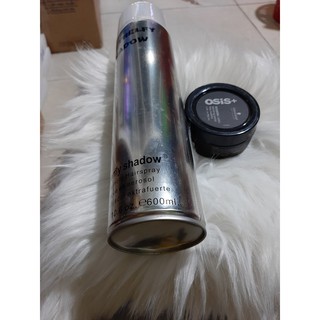 Combo gôm xịt tóc butterfly 600ml và sáp vuốt tóc osis+ đen