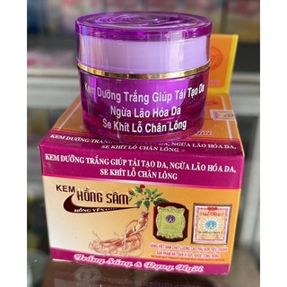 Kem Hồng Sâm trắng da, tái tạo, lão hoá da