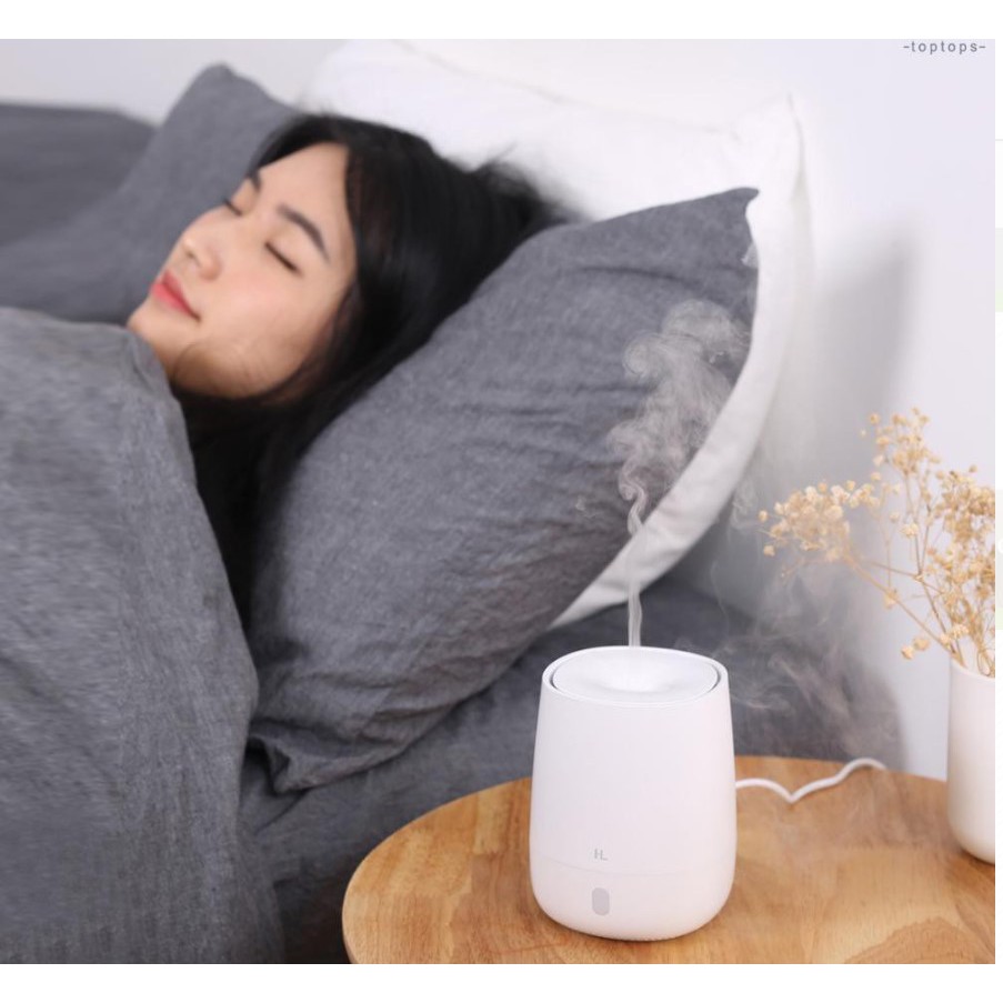 Xiaomi HLmini mute aroma diffuser portable humidifier spray night light usb car diffuser night light bedroom sleep aid essential oil office living room