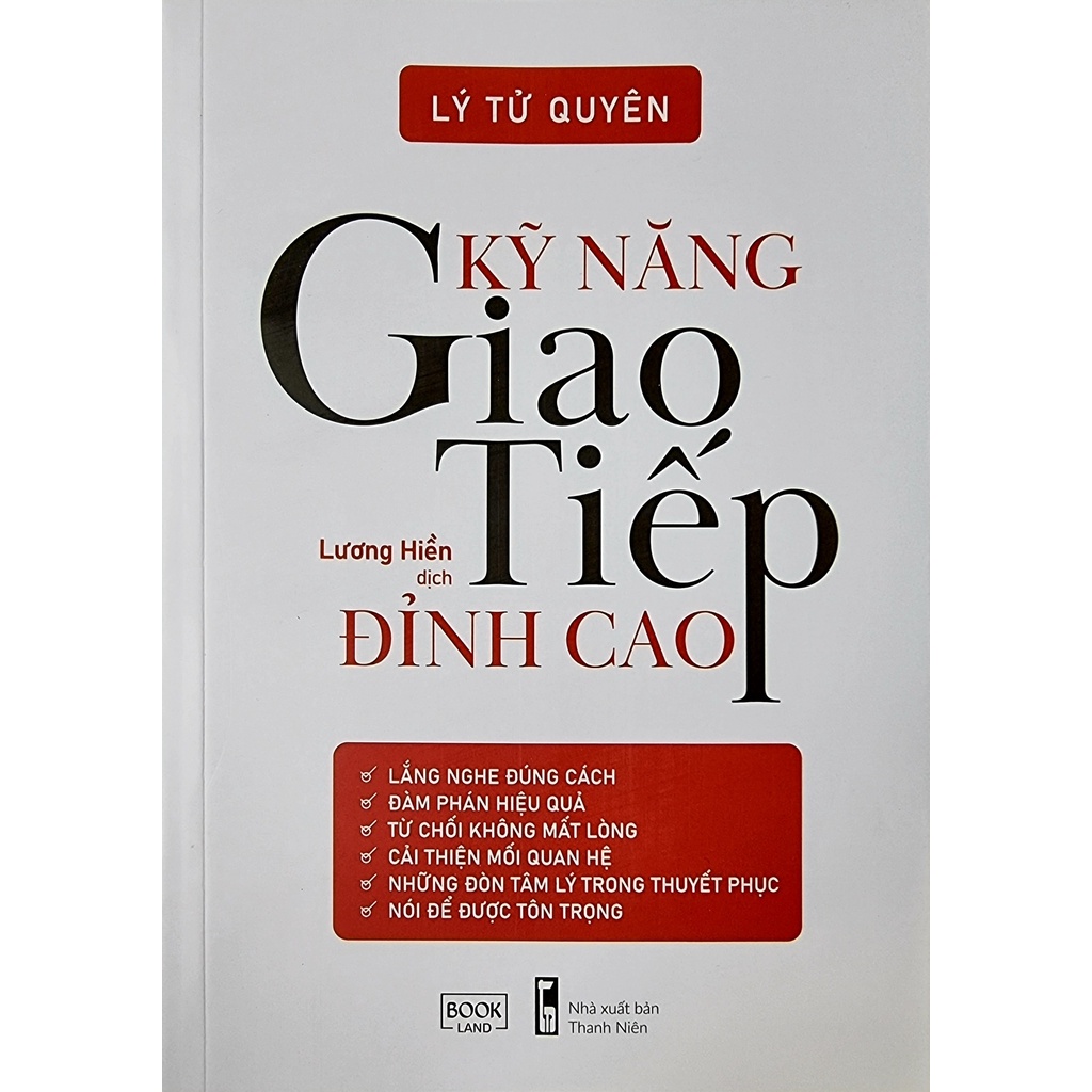 Sách AZBooks - Kỹ Năng Giao Tiếp Đỉnh Cao