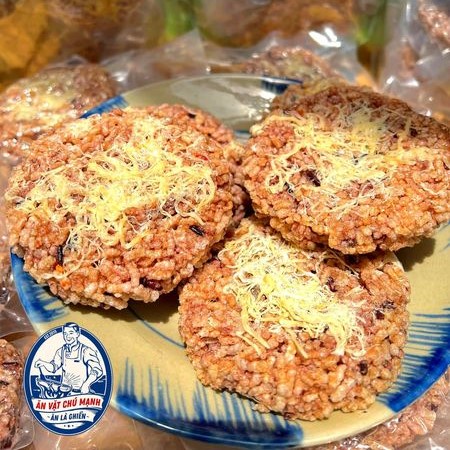 Cơm Cháy Gạo Lức Sấy Tròn Chà Bông