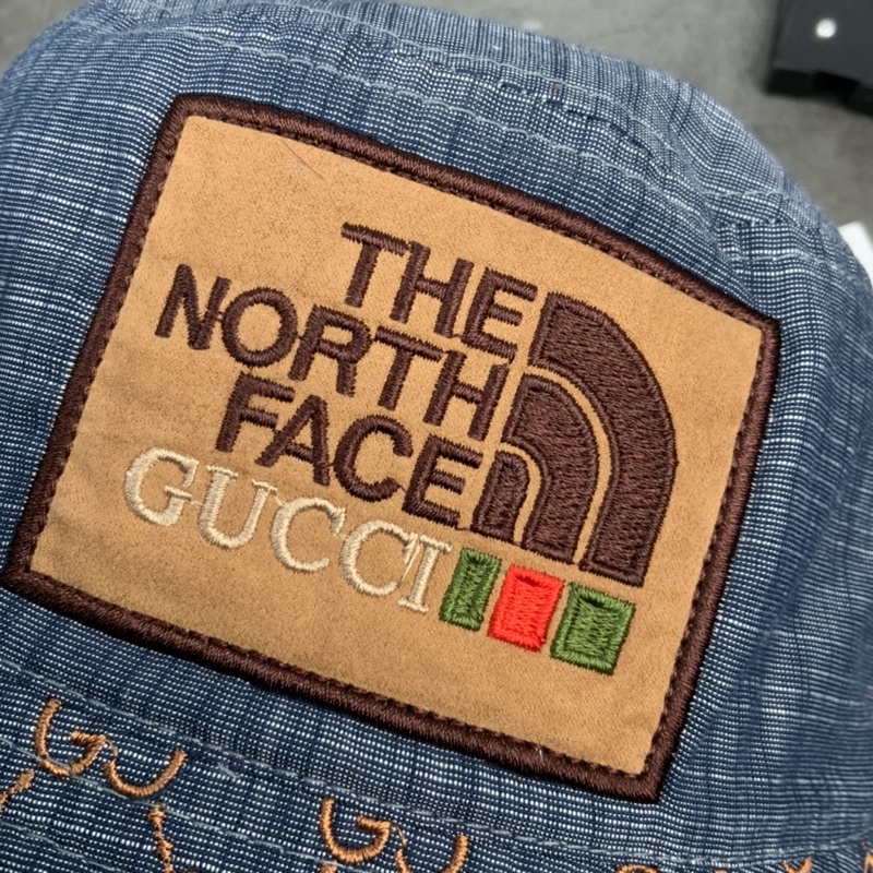 [Mã FAMARAL1 giảm 10K đơn 50K]Nón Bucket Cụp Thêu GC Vành Thêu The North Face Thời Trang Nam Nữ