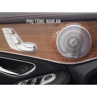 ỐP LOA BURMESTER MERCEDES (BỘ 4 CÁNH CỬA) C/E/GLC