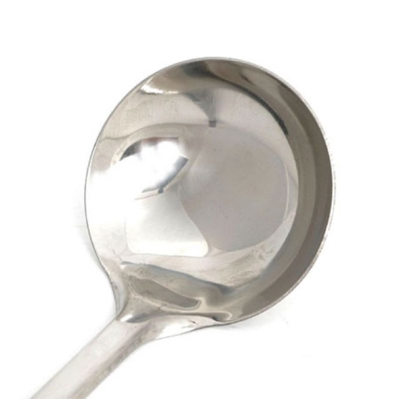 Vá Múc Canh Inox Cán Đỏ