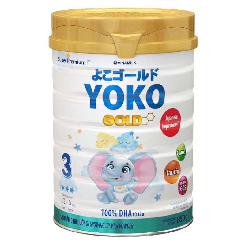 SỮA BỘT YOKO 3 900G