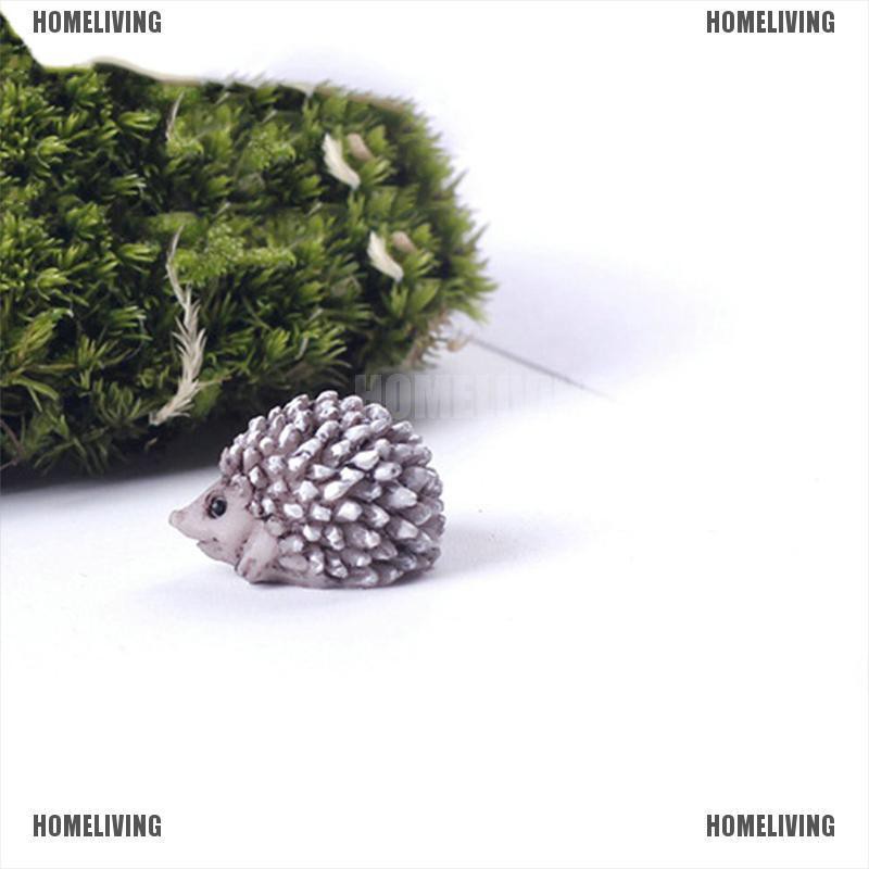 [Homeliving] Tượng Nhím Mini Bằng Nhựa Resin Trang Trí Tiểu Cảnh