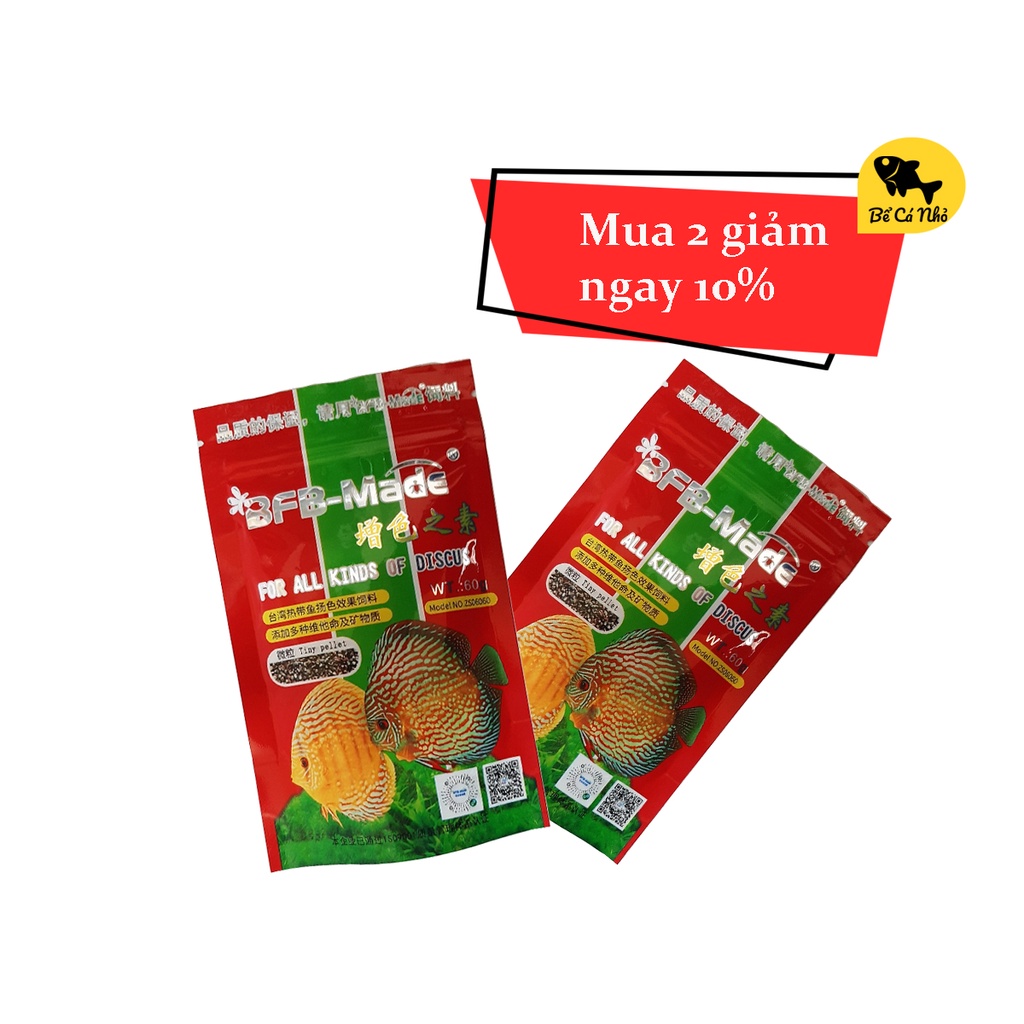 Thức ăn dành cho cá đĩa BFB-Make