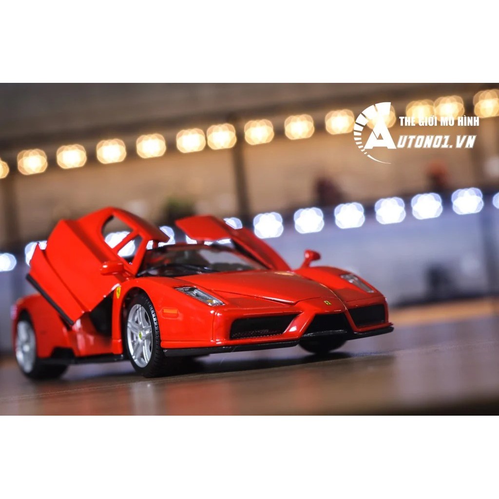 MÔ HÌNH XE FERRARI ENZO RED 1:24 BBURAGO 1855