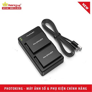 [Mã 99ELHA giảm 7% đơn 300K] Bộ pin sạc RAVpower LP-E8 cho Canon