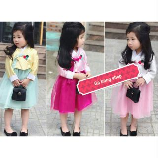 Set 2 chi tiết Hanbok cho bé iu