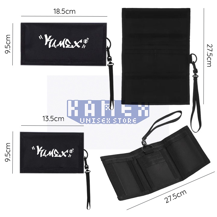 Ví dài Degrey - Long Wallet Unisex + tặng kèm dây đeo &amp; tag