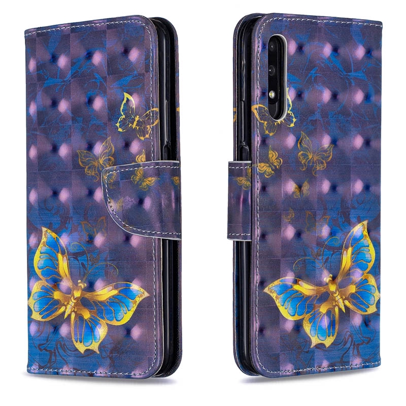 Luxury Flower Leather Flip Cover For Samsung Galaxy M10 M20 M30 A70 A50 A50S A40 A30 A30S A20 A20E A20S A20 A10S A10 Wallet Case