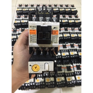 Bộ khởi Fuji 11a + rơle nhiệt - Coil 220V