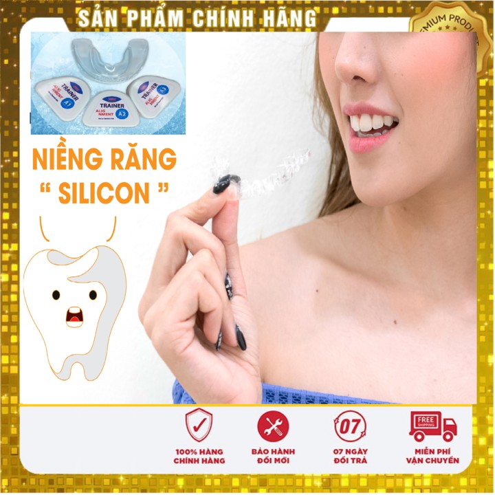 Bộ Dụng Cụ Niềng răng Trainer -  Niềng Răng Tại Nhà - Niềng răng trong suốt ( 3 giai đoạn ) hàng chấ