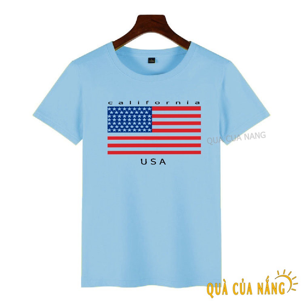 Áo Thun Nữ In Hình Lá Cờ Dễ Thương AT-310 (10 màu) | BigBuy360 - bigbuy360.vn