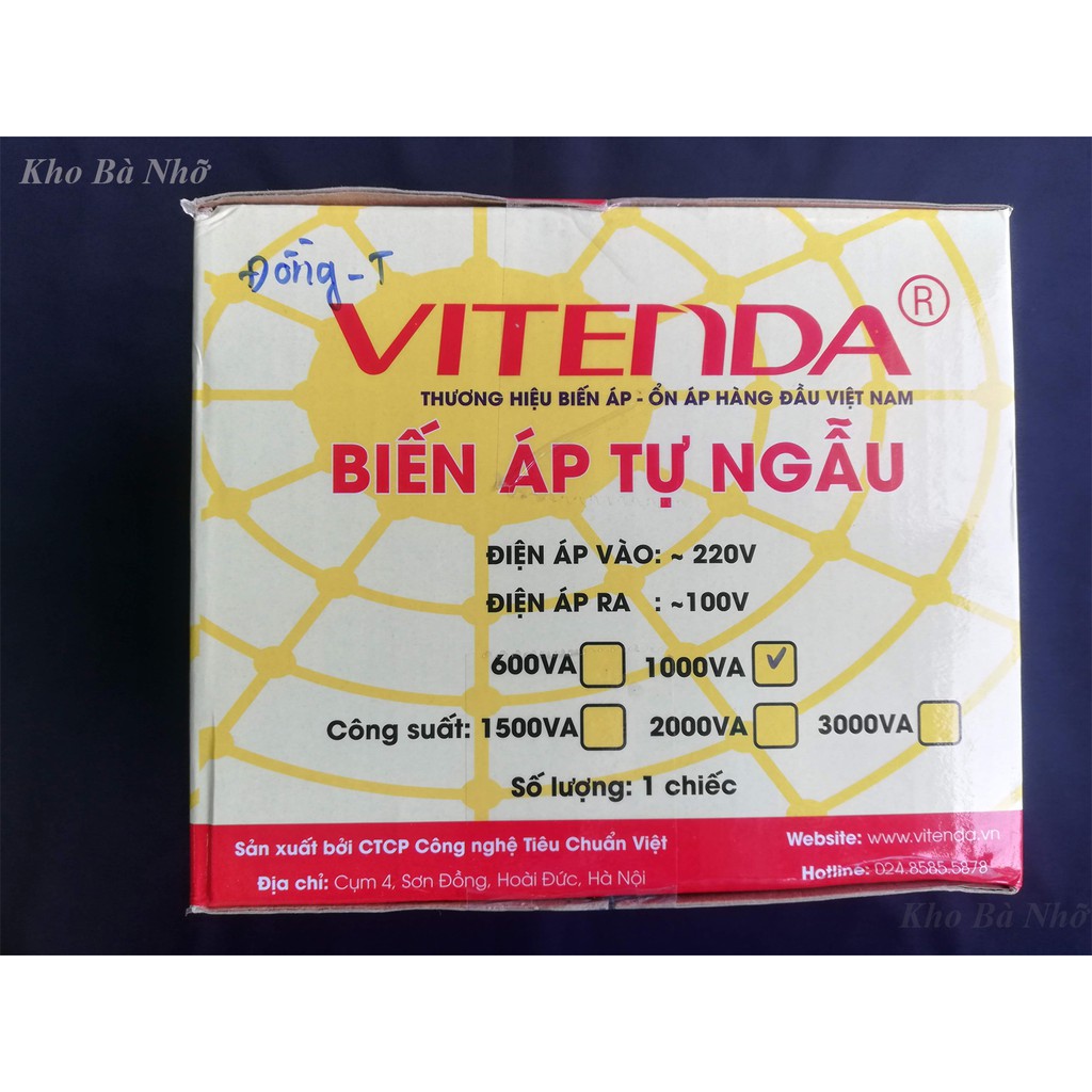 (1000Va~800W). Bộ đổi nguồn 220V sang 110V công suât 1000Va nguồn đồng xịn. Vitenda.