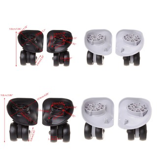 Set 2 bánh xe lăn bền bỉ chắc chắn cho va li