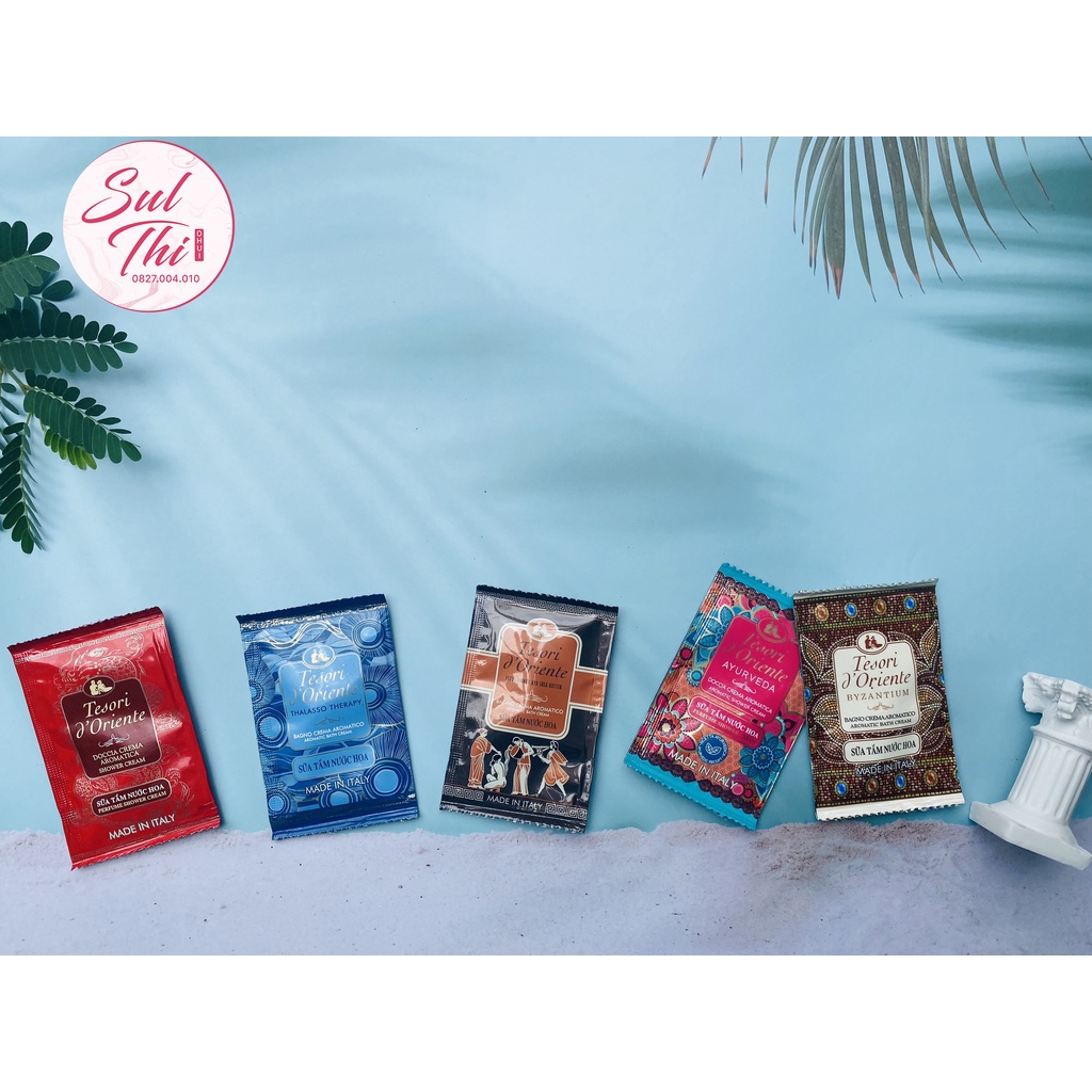 Sữa tắm hương nước hoa Tesori Sample 7ml
