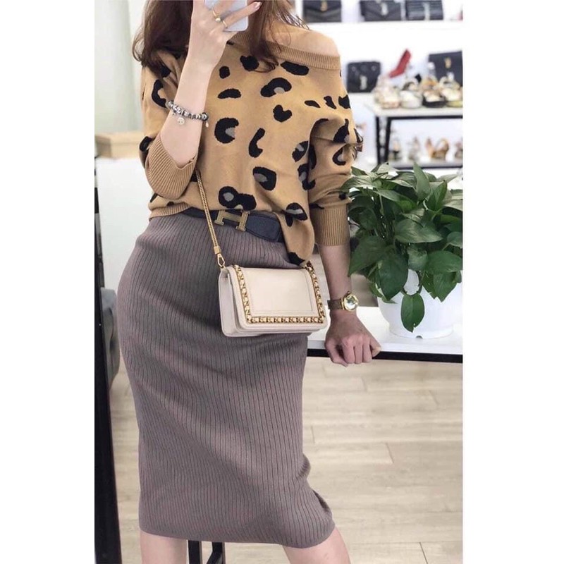 Túi cnk xuất viền xích size 20cm