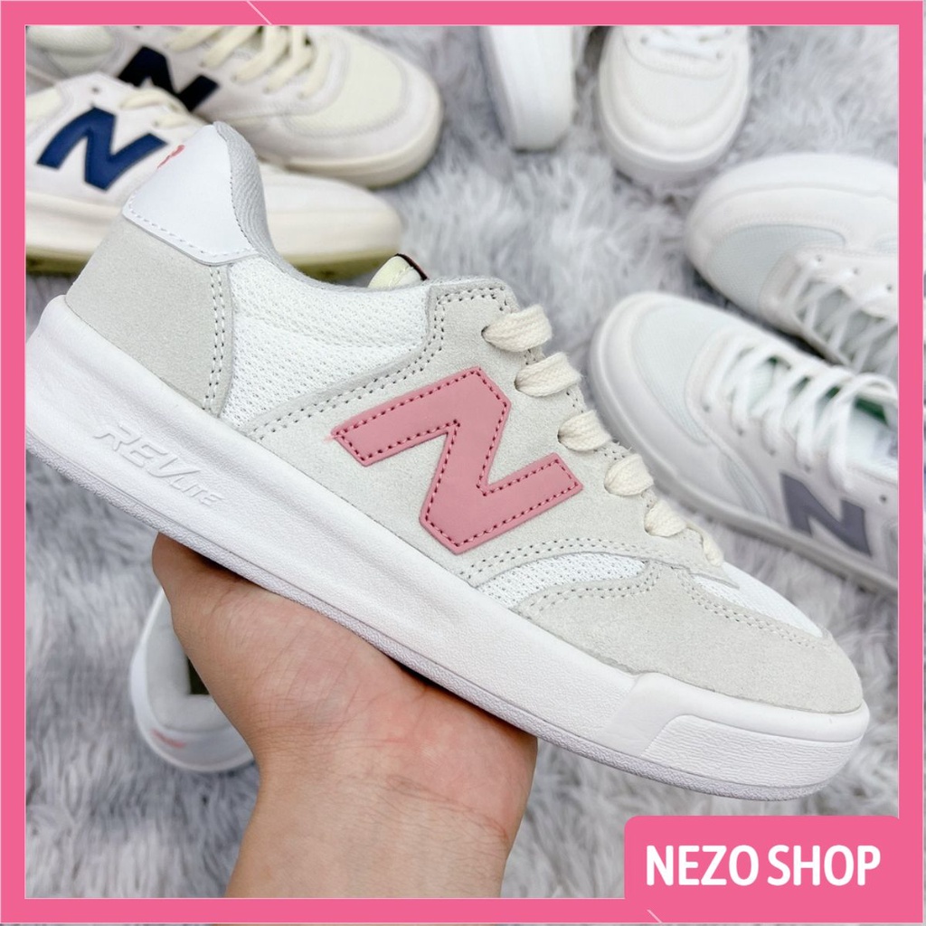 Giày newbalance Crt300 xám Hồng nữ full bill box 1.1 - nezo shop
