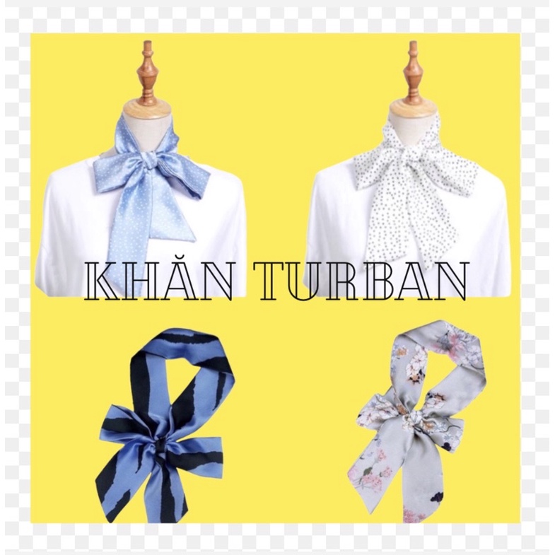 Khăn choàng cổ thắt nơ Khăn thắt nơ áo sơ mi